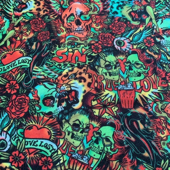 Collusion : tattoo print shirt - Picture 4 of 13